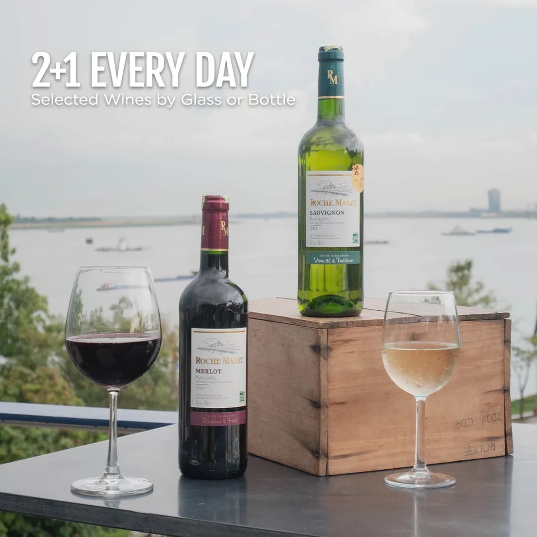 Wine 2+1 Every Day!
