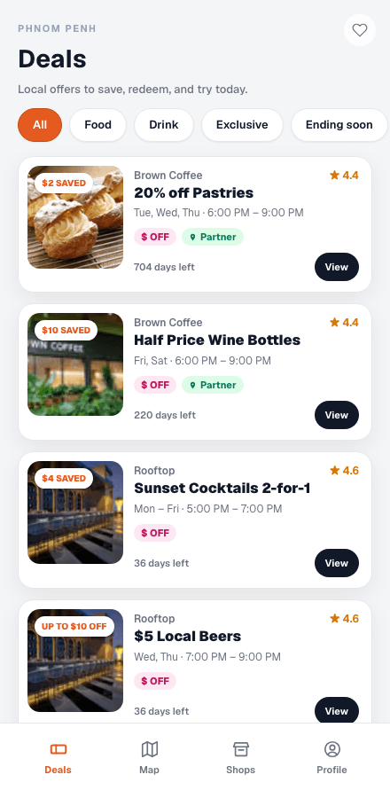 KAPPY Redeem screen